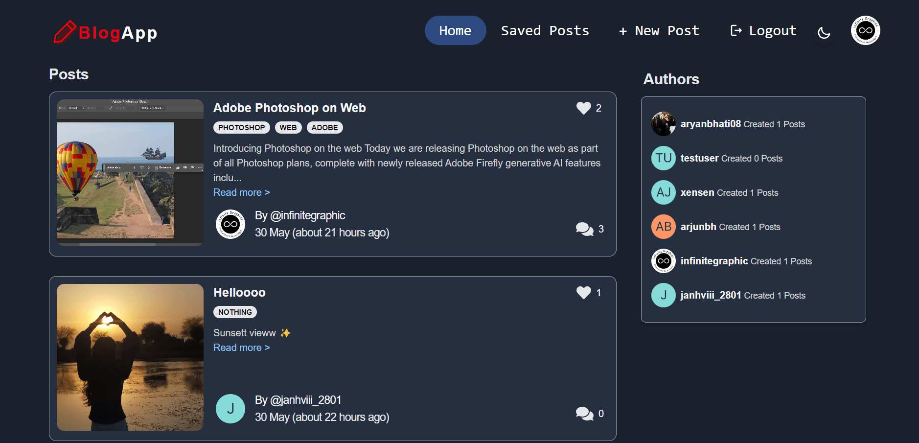BlogApp